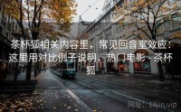 茶杯狐相关内容里，常见回音室效应：这里用对比例子说明，热门电影 - 茶杯狐